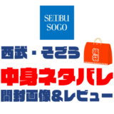 【2025年】西武・そごう福袋の中身ネタバレ！2024年以前の開封画像レビューあり