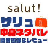 【2025年】salut!(サリュ)福袋の中身ネタバレ！2024年以前の開封画像レビューあり