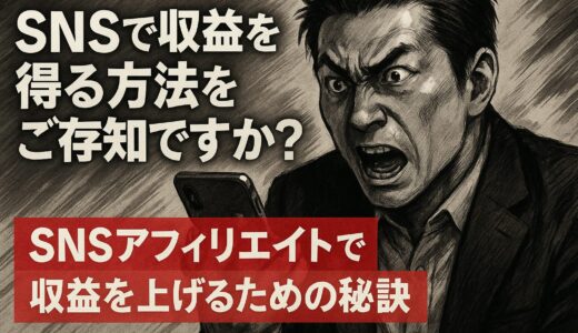 SNSアフィリエイトとは？始め方と稼ぐコツを徹底解説