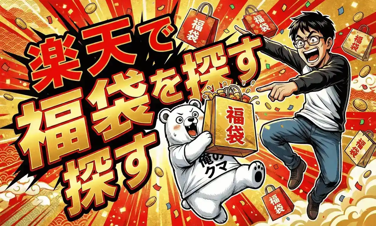 俺のアフィリエイトブログ福袋バナー広告楽天横